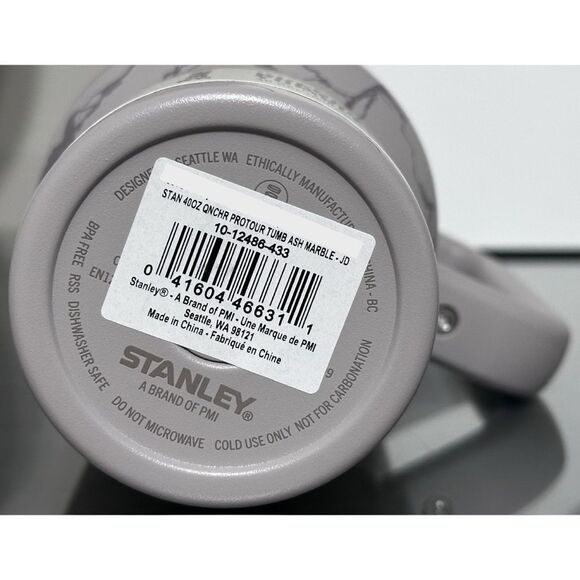 STANLEY QUENCHER PROTOUR FLIP STRAW TUMBLER, 40OZ- ASH MARBLE - Picture 5 of 5